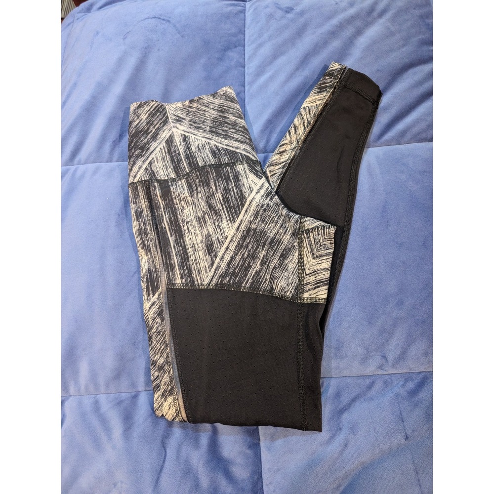 Lululemon Hot To Street Leggings Women Mesh Panel High Rise Heat Wave - Size 6